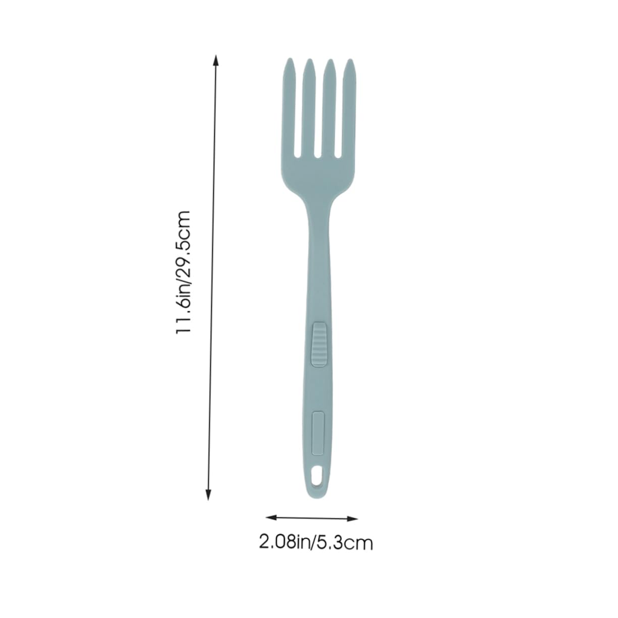 CIYODO 2 Pack Multifunctional Silicone Cooking Forks Blending Forks for Biscuits Meat Sausage More Kitchen Stir Mix Utensils