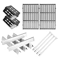 Grill Parts for Weber Genesis 300 (Front Control, 2007–2016) Genesis E310 S310 E/S320 E/S330 17.5" Flavorizer Bars 7620 7622 Heat Deflectors 304 Stainless Steel Burner Tubes 62752 Cast Iron Grates
