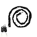 Lucchetto per Bici, Lucchetto per Catena per Bicicletta con Chiave, Lucchetto per Bicicletta Antifurto, Catena per Bici di Sicurezza Spesso 6 mm, per Biciclette, Moto, Scooter, Universal (120 cm)