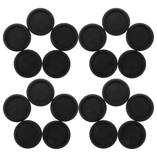 SMASOLO Tapones de Sellado para Puerta de Coche 20 Piezas Tapón Plástico Redondo de 51 Mm () Protector de Sellado Resistente a Impactos para Mantenimiento y Reparaciones