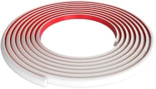 NeatiEase Tile Edge Trim, Peel and Stick Tile Trim Edging for Kitchen and Bathroom Backsplash, Flexible Wall Trim (4.9M, White)