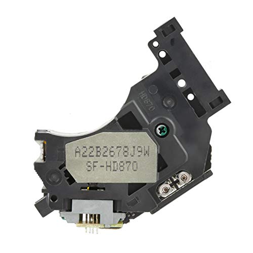 FTVOGUE cdプレーヤー, DVD用 光学ピックアップーレンズ 機構部品付 光ピックアップーレンズ機構 ーヘッ SF-HD870A DVDメカニズム交換部品用光学ピックアップレンズブラック