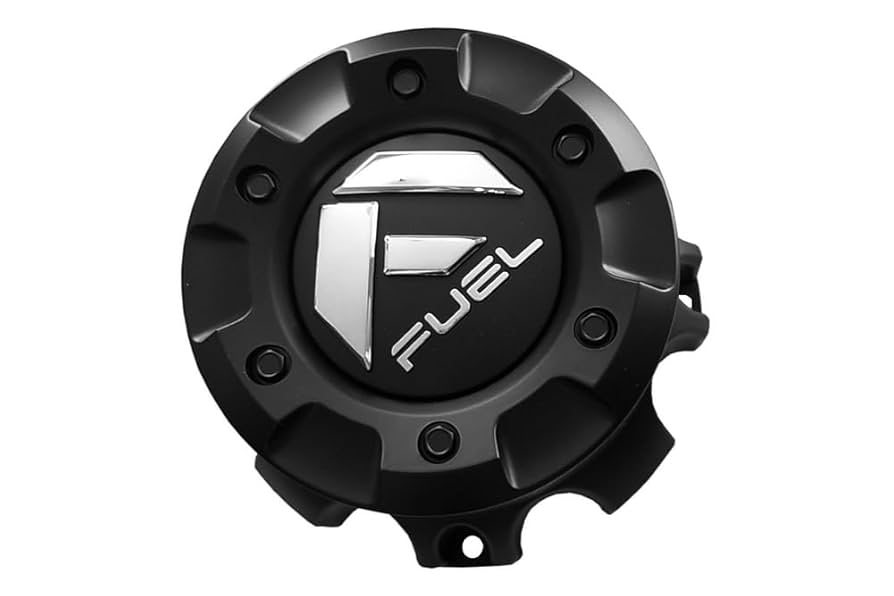 Amazon.com: Fuel 2PC FUEL BLACK 8 LUG CAP-TALL - 1001-60B