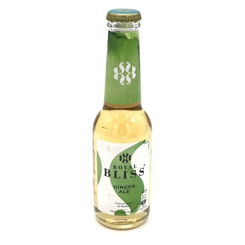 Pack 24 uds Royal Bliss Ginger Ale - Botella cristal 200ml