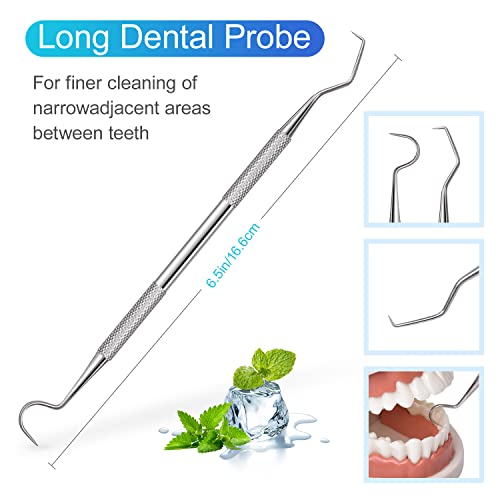 Sopito SOPITO-HEATH-1215 Dental Tools, Sopito 3Pcs Teeth Cleaning Tools Stainless Steel Dental Scraper thumb #1