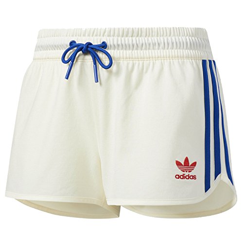 cream adidas shorts