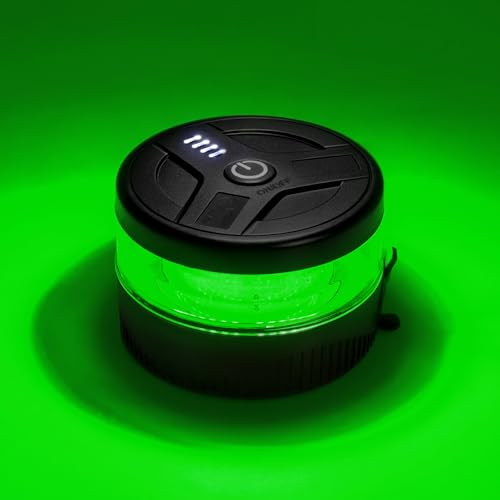 Image of NeaLia Magnetic Wireless Beacon Light, USB-C Strobe Light, Green