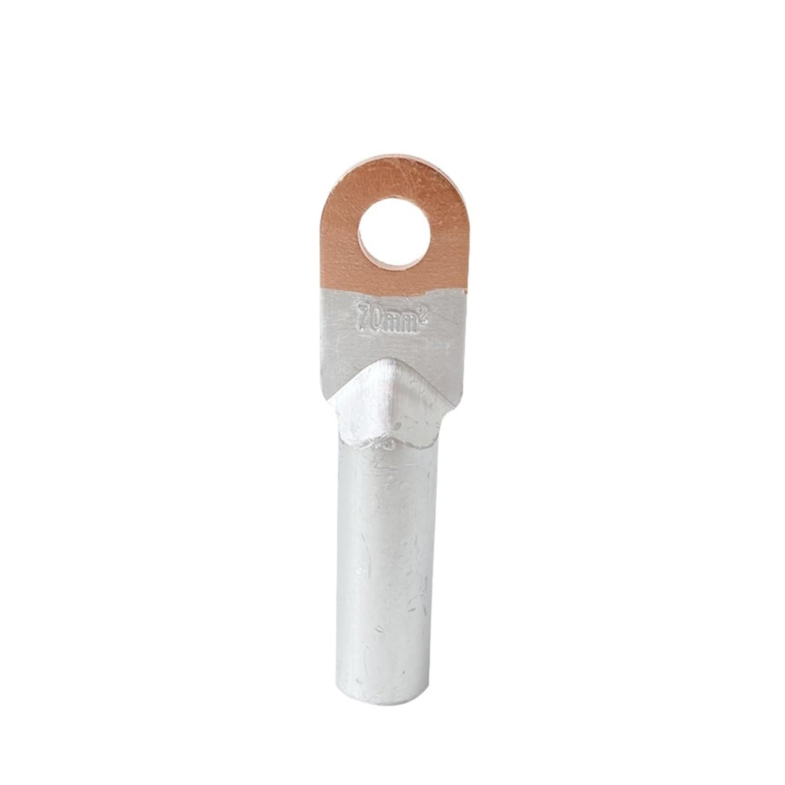 Connecteur en aluminium et cuivre DTL-70 pour sertissage de câble de 70 carrés