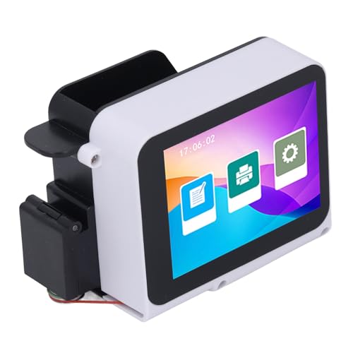 Handheld Tintenstrahldrucker, Handheld Drucker 12,7 mm Tintenstrahldruckmaschine für Barcode Datumsetiketten, Chargennummern, Unterstützt Mehrsprachige Materialien