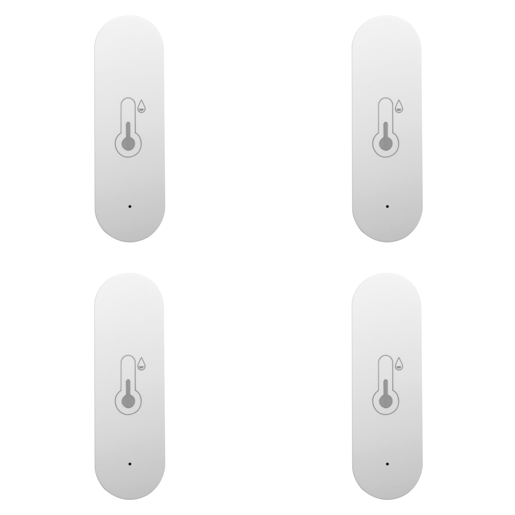 Jnchdghwa White 4X Sensor Wireless Connectivity User-Friendly App Smart Wifi Temperature And Humidity Sensor For Home Iot Device