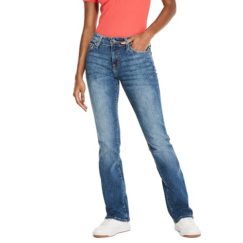Aeropostale Women's Aero Mid Rise Bootcut Jean
