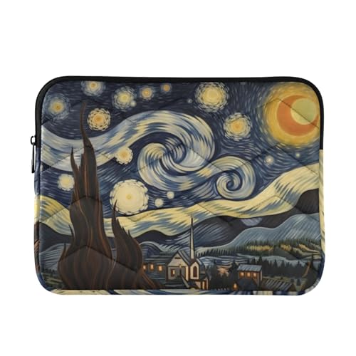 Funda para portátil Van Gogh Starry Sky 13-14 pulgadas