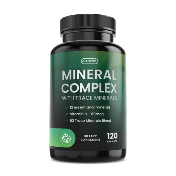 Mega Minerals Supplement by Youfit Nutrition All 72 Trace