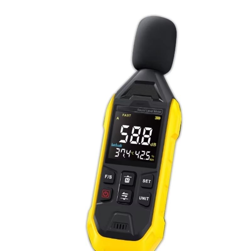 Sonomètre 30-130dB à grand écran pour capter chaque décibel