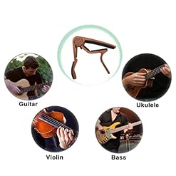 Hm Vicyy Capodastre pour Guitare Acoustique,Capodastre Trigger avec 2 médiators en Bois,pour Guitare électrique,ukulélé… - Les Beatles, Paul McCartney, John Lennon, RIngo Starr, George Harrison Hm Vicyy Capodastre pour Guitare Acoustique,Capodastre Trigger avec 2 médiators en Bois,pour Guitare électrique,ukulélé… – Image 5