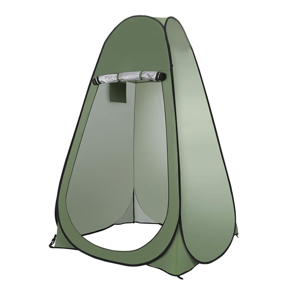 Tente de douche pop-up portable, cabine de salle de bain pour randonnée - 8