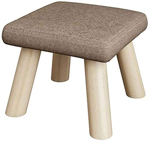 Reposapiés taburete tocador y sofá de madera maciza 26x19cm 2