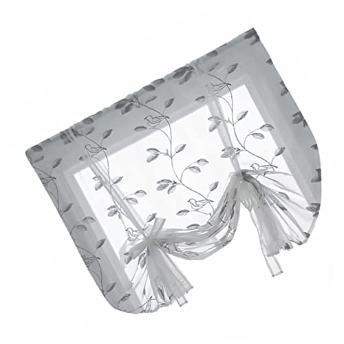 SOIMISS 1 Pieza Cortina Ventana decoración del hogar pestaña Gasa Puertas Panel Divisor Neto Malla Escarpado Exterior visillos Salon Sol Curtains for Living Room tamishome poliéster
