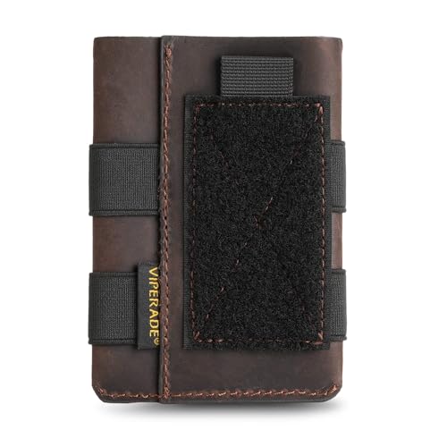 VIPERADE PL5 EDC Pocket Organizer Tool Pouch, Multitool Sheath with Patch Area for DIY, EDC Pocket Pouch with 3 Slip Pockets for Men Outdoor Activity Daily Carry -Brown - Image 8