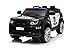 Produktbild FINOOS Elektroauto für Kinder, Polizei, SUV, 12 V, blinkend, Lautsprecher, Türen zum Öffnen, mit Fernbedienung, Schwarz
