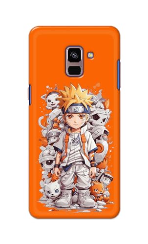 Image of PRINTFIDAA Printed Hard Back Cover Case for Samsung Galaxy A8 Plus | A8+ Back Cover (Famous Anime Cartoon Character) -112