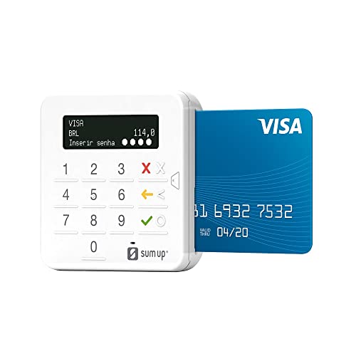 Sumup Máquina de Cartão - Bluetooth, recarregável, Branco