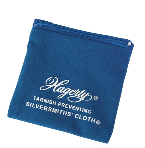 Hagerty Silver Keeper Bag- 4x 4 Blue Anti-Tarnish Bag for Silver Kosher Certified Made in The USA