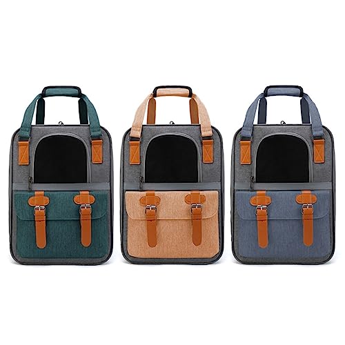 Mochila transportadora para cachorros con malla transpirable de máxima ventilación 8