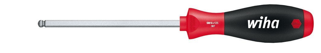 Wiha Multi Screwdriver Softfinish, Hexagonal Ball Head, Swivelling For Hard To Reach Areas, With Hexagonal Blade, 36702501