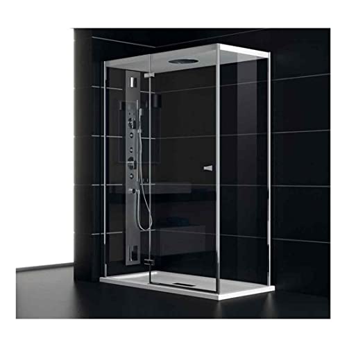 TENC8B6 TEUCO Box Doccia Porta Battente 120x80cm NC8B6 Chapeau