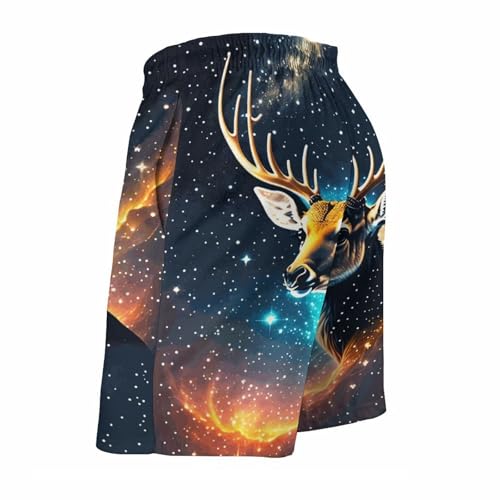 Men's Flower Swim Trunks Hawaiian Bathing Mesh Lining Suit Swimsuits Beach Shorts with Pockets Novelty4