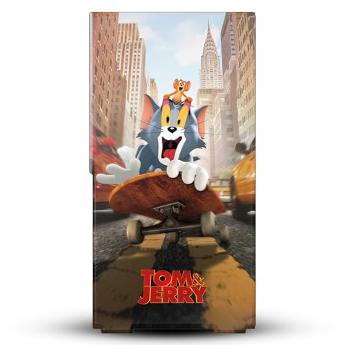 Xbox Series X Tom and Jerry habillage console pour salon et espace gaming rétro