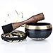 Tibetan Singing Bowl Set – Authentic Hand-Tuned Sound Bowl for Meditation – Complete Meditation Bowl Kit with Cushion, Mallet & Guide – Perfect Tibetan Bell for Yoga, Relaxation, & Sound Healing