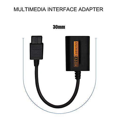 Gecheer Adaptador de conversão de alta definição totalmente digital Conversor HDTV para máquina de j