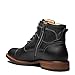 Florsheim Mens Chalet Cap Toe Boots Black Crazy Horse 10.5 Medium