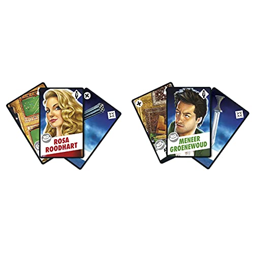 Cluedo Kartenspiel für Kinder ab 8 Jahren, Strategiespiel für 3-4 Spieler – Bild 6