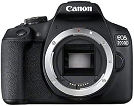 Canon EOS 2000D DSLR Camera Body Black Canon EOS 2000D DSLR Camera Body Black