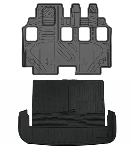 Tapis de coffre Mitsubishi Montero Sport plateau de protection contre les salissures de la 3ème rangée