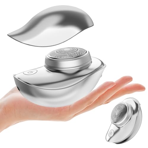 シェーバー メンズ 電気シェーバー ミニ 回転式 6枚刃