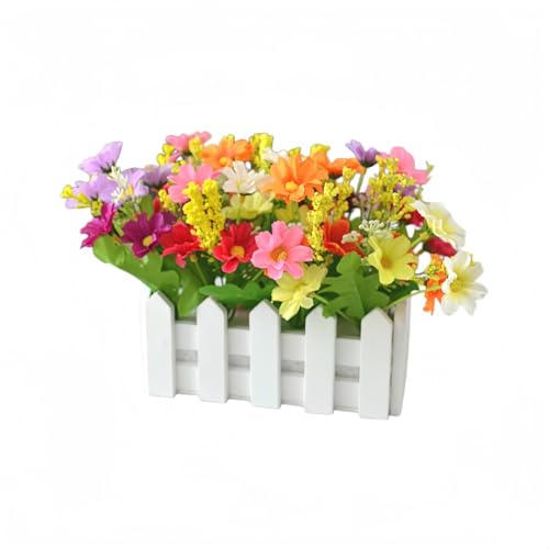 Jifocelt ���� �ϗt�A�� �K�[�f���X�^�C�� �ؐ��t�F���X�t�� �Ђ܂��E�����n�f�U�C�� �͂�Ȃ��� ���O�ݒu�� �u�[�P���� �C���e���A�G�� �������� �v���[���g�E���j���p (A,16*8*17cm)