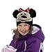 Disney Girls Minnie Mouse Winter Hat and Mitten or Glove Set (Toddler/Little Girls), Size Age 4-7, Minnie Red Polka Dot Gloves
