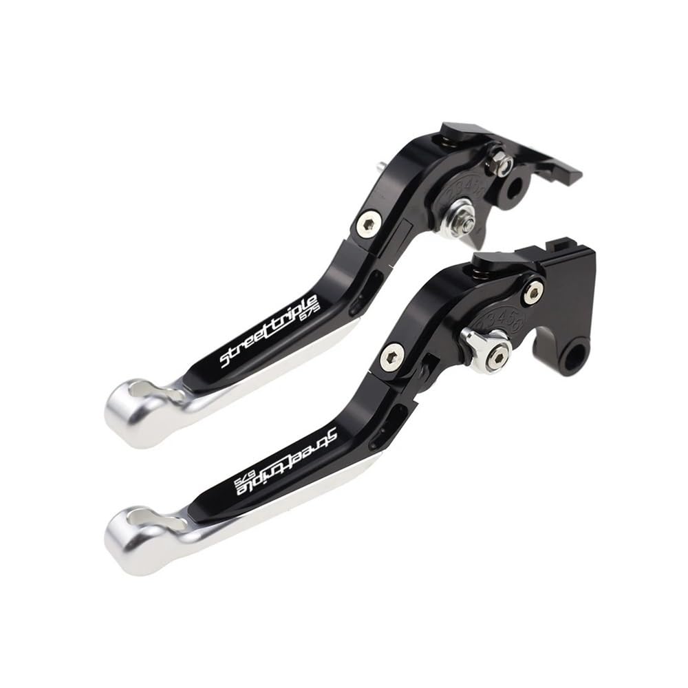 Mlioju A Motorcycle Clutch Lever For Street Triple R Rx 2009-2016 Motorcycle Ccessories Folding Extendable Brake Clutch Lever Set