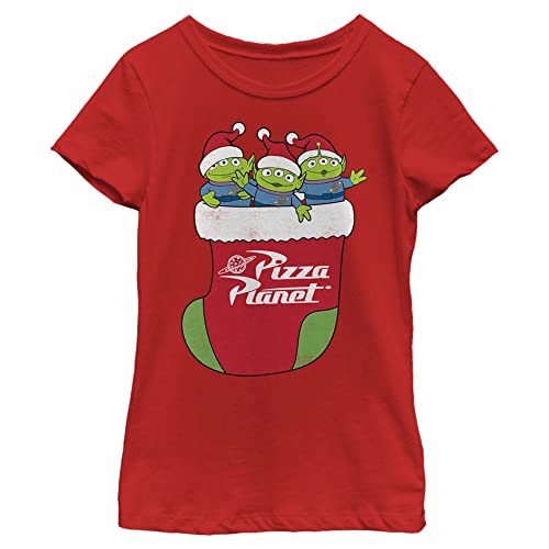 T-shirt Toy Story Aliens fille rouge taille M vêtement Pixar enfant