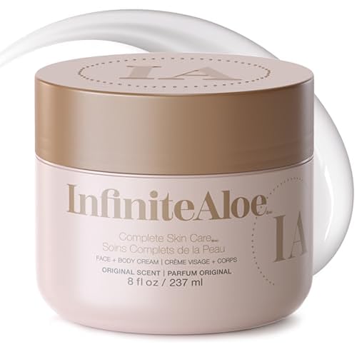 InfiniteAloe Skin Care Original crème hydratante visage corps 8oz