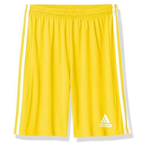 adidas boys Squad 21 Shorts Team Yellow/White Large
