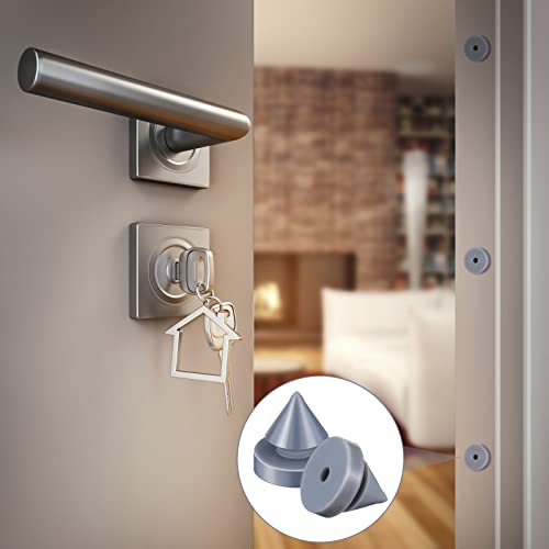 200 Pcs Rubber Door Silencer Metal Door Silencer Hinge Outlet Door Silencer Metal Door Anti Collision Silencer 1/2 Inch Diameter For Metal And Metal Frame #TOP5