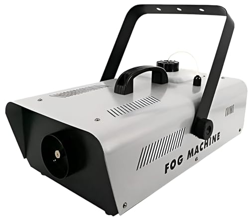 Image of DaBeatz 1200-Watt Portable Fog Machine with Wired Remote Control for Parties, Stage Effects, Weddings, Diwali For Impressive Output (Silver) (Fog Machine)