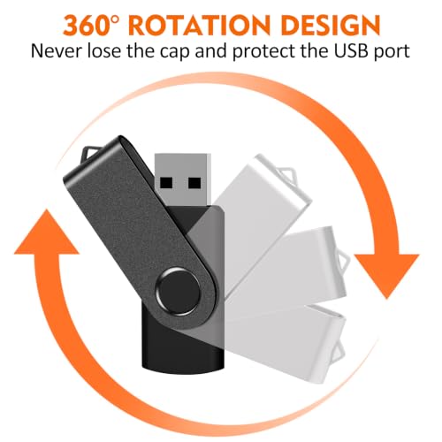 Image of 2GB USB Flash Drive, AreTop 1 Pack USB 2.0 Thumb Drives Memory Stick