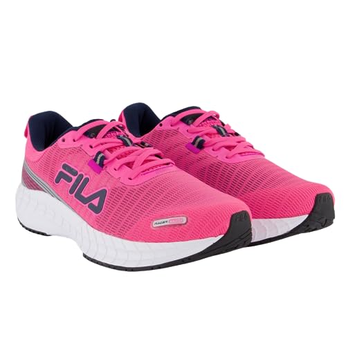 Tenis Fila Racer Master Rosa Fluor/marinho/prata 040