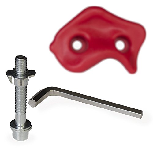 Climbing Monkey Climbing Holds -- 25 Rock Climbing Holds - Premium HD Mounting Hardware Included -- Climbing Rocks for DIY Rock Climbing Wall - Thumbnail 6
